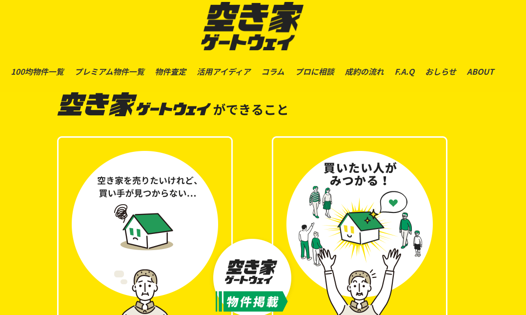 空き家ゲートウェイ